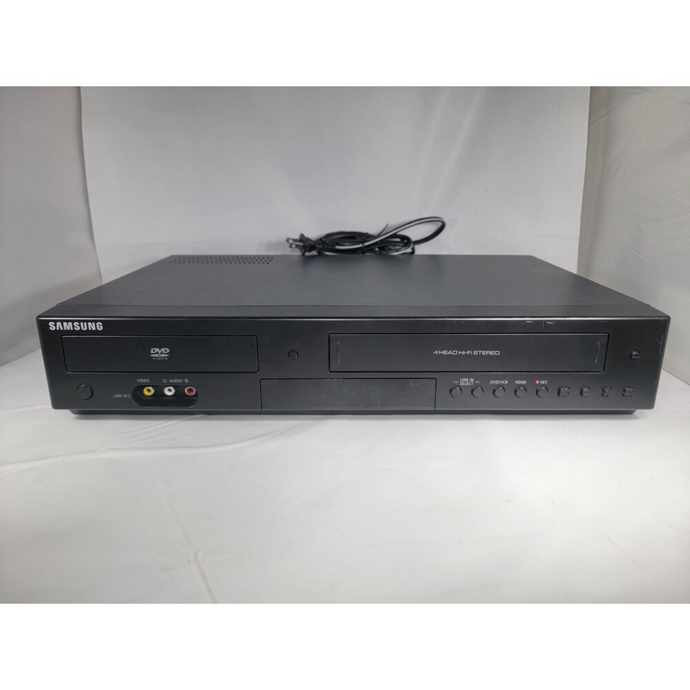 Samsung DVD-V9800 DVD/VCR Combination Player Full HD No Remote READ DESCRIPTION!